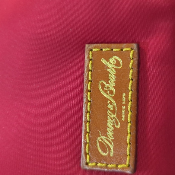 Dooney & Bourke red nylon crossbody - Picture 2 of 10